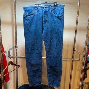 Uniqlo Relaxed Fit Dark Denim Jeans